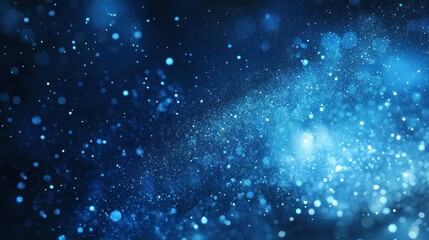 Winter Wonderland with Beautiful Snowflakes Background