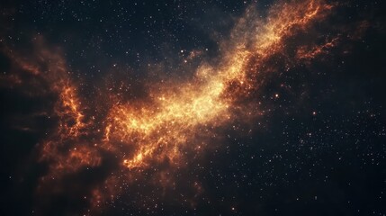 Fototapeta premium Night Sky Illuminated by Captivating Fireworks