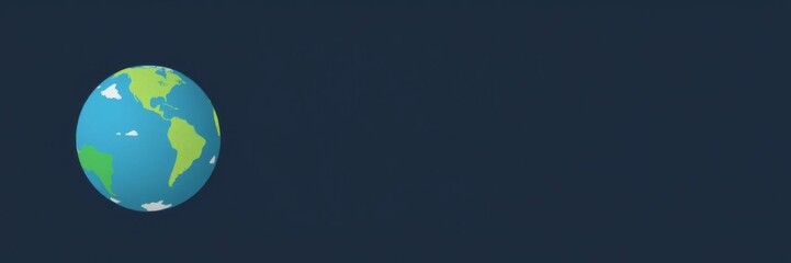 Earth globe set with world map in globe shape on isolated background in flat style, earth, background, collection