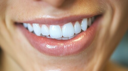 Woman smiling, white background, copyspace