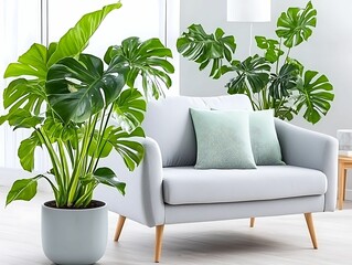 Stylish scandinavian living room natural light serene atmosphere Transform your living space with modern minimalism embrace style and comfort in interior design