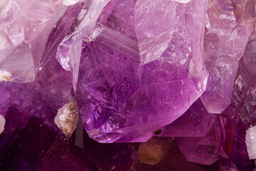 Mineral Rock Amethyst Purple Crystal