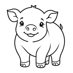 cartoon pig