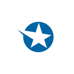 Circle Star Logo design vector template