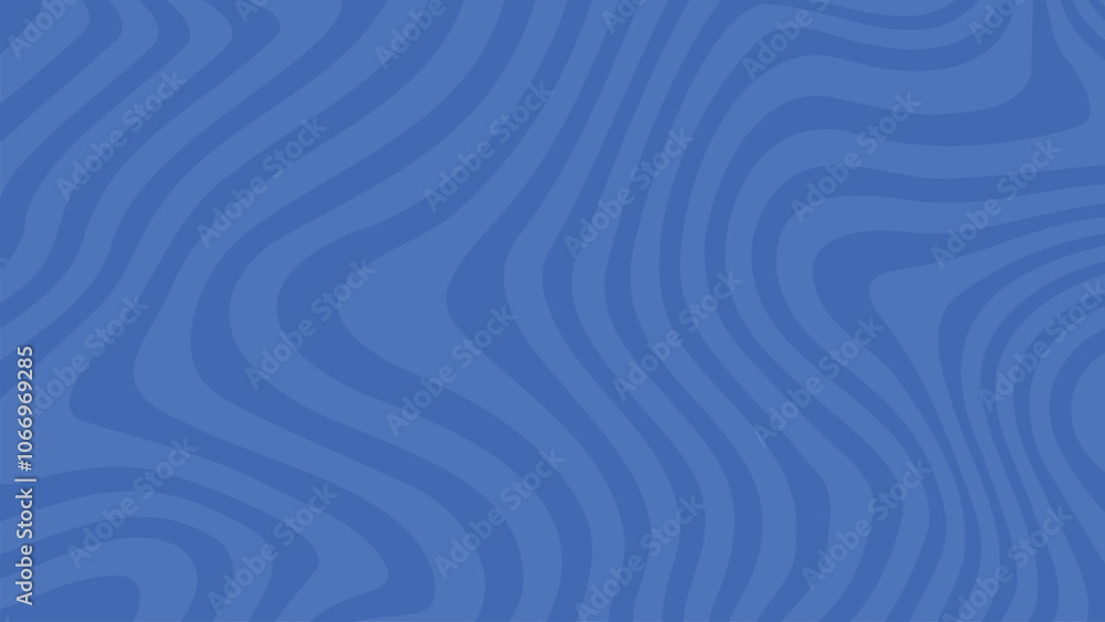 Poster abstract background groovy waves pattern retro cute fun style