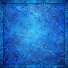 Blue textured sheet background. Space for text