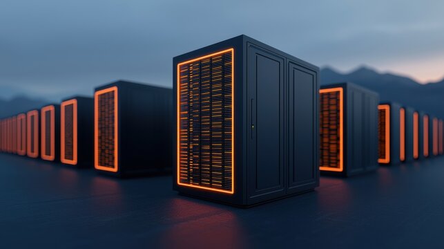Modern Data Center with AI Algorithms and Optimization