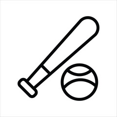 This is a nice baseball Bat Icon design