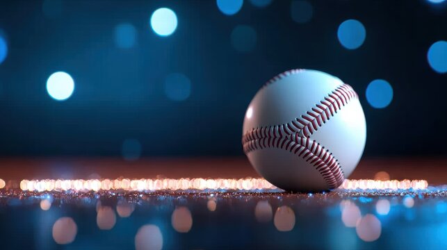 Virtual Baseball Training App Concept Image