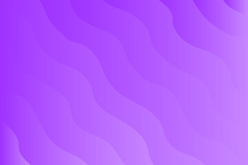 Abstract light violet wavy pattern, purple gradient background. Cute aesthetic lavender wallpaper with geometric curvy lines texture. Perfect for elegant presentation, web banner, poster