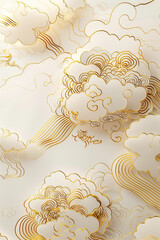 Chinese style cloud