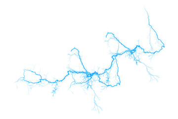 lightning strike the ground
