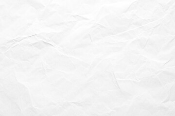Fototapeta premium Bright grey paper texture background white crumpled.