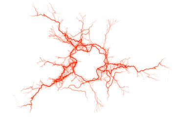 red electrical energy