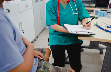A hernia in men occurs when an internal organ or tissue protrudes through a weak spot in the...