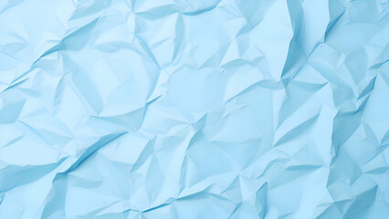 Obraz premium crumpled blue paper background