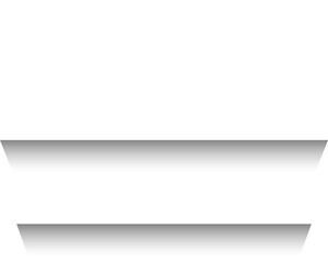 Obraz premium White paper rectangle and shadow, banners, icon, label