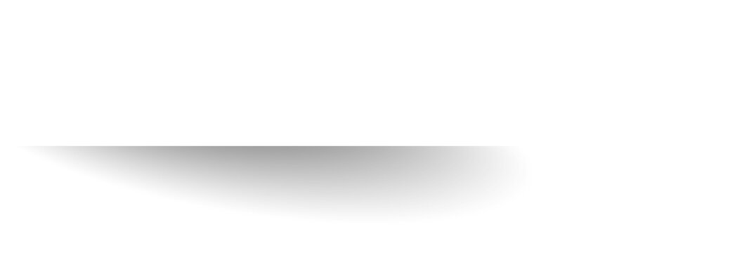 White paper rectangle and shadow, banners, icon, label