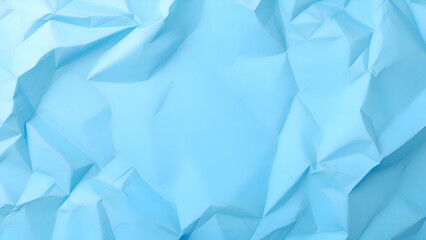 crumpled blue paper background