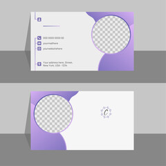 Creative and Clean professional business card, Editable luxury business card, Flat design vector visiting card, Beautiful visiting card. Modern and creative business card.
