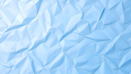 Obraz premium crumpled blue paper background