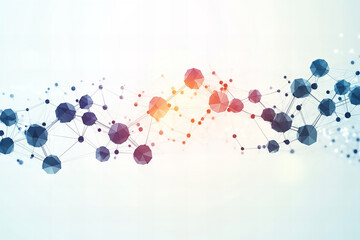 Abstract Polygonal Background with Geometric Patterns, Technology-Inspired Network Connections, and Futuristic Digital Design in Blue and Green Tones, Symbolizing Connectivity, Innovation