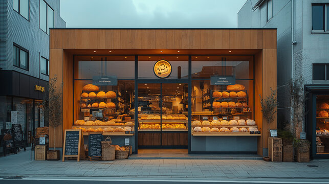 オシャレなパン屋