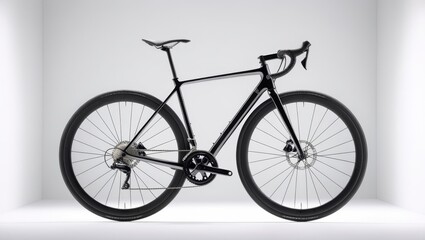 Naklejka premium bicycle isolated on white