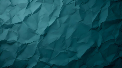 Obraz premium crumpled green paper texture