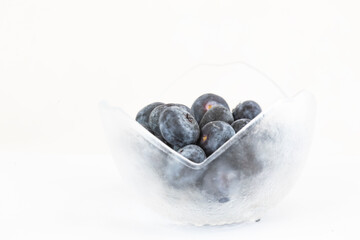 Fresh fruit, berries, close-up, various in containers