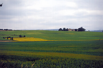 Rural landscape near Albi, Occitanie, France