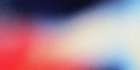 Abstract red and blue texture gradient background, grainy noise gradient