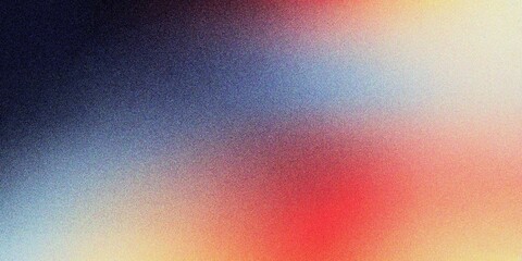 Fototapeta premium Abstract red and blue texture gradient background, grainy noise gradient
