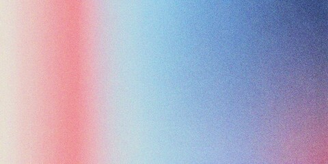 Abstract red and blue texture gradient background, grainy noise gradient