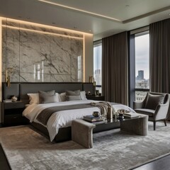 Modern bed room