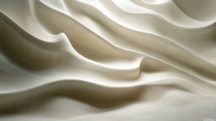 Obraz premium Fine sand texture with soft lighting, gentle shadows, peaceful and natural
