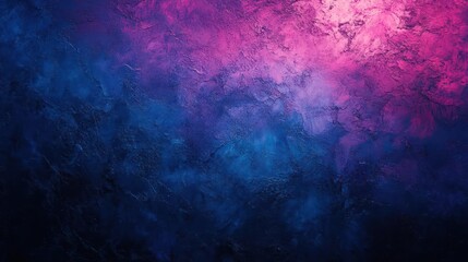 Fototapeta premium A beautiful and abstract cosmic art piece featuring a starry night sky with swirling patterns of purple, blue, pink and black colors.