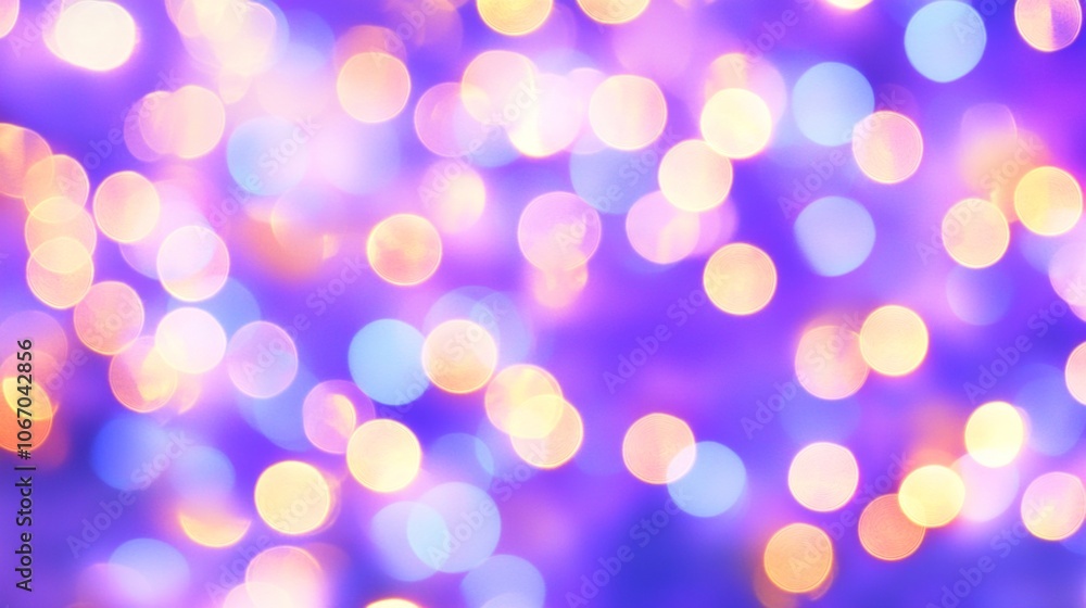 Poster abstract bokeh background