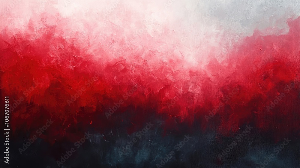Poster textured painted background in deep red and gray hues, creating a striking visual effect. the deep r