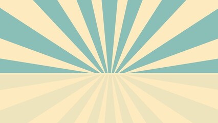 This vector background displays a calming vintage feel dominated by soft green which brings a natural and classic impression. Repetitive vertical motifs with subtle patterns provide visual depth