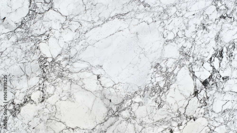 Poster white marble stone texture creates a sophisticated design background, ideal for various artistic pro