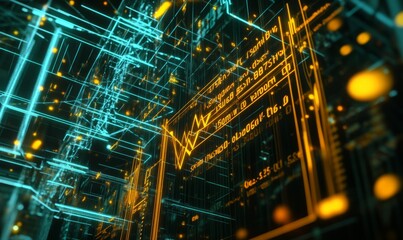 Interconnected banks communicate through an interbank system for financial transactions, information exchange, and to combat money laundering, while also connecting with government agencies