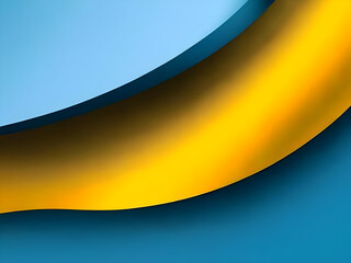 Golden wavy abstract background, artistic sense