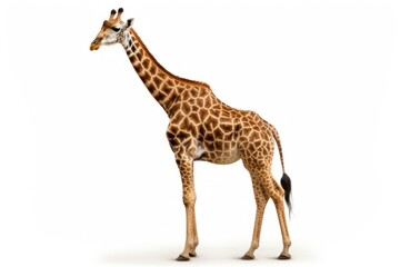 Fototapeta premium Wildlife giraffe animal mammal.