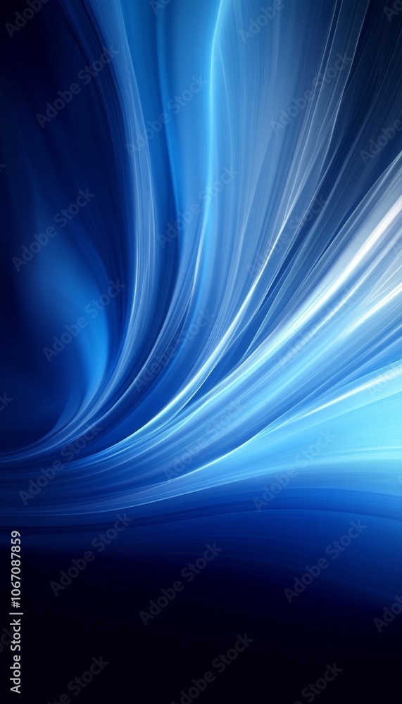 Canvas Prints abstract blue light rays background a captivating background for science, technology, and more