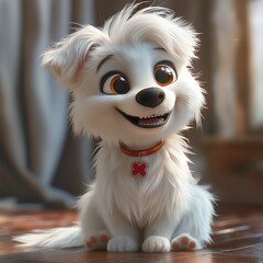 Obraz premium dog cute 