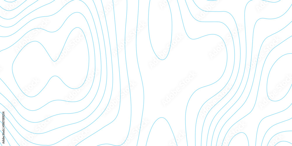 Poster abstract design with seamless pattern with lines topographic map. geographic mountain relief. retro 