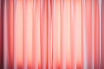 Obraz premium Small, intimate cozy room with heavy curtains and soft lighting for privacy