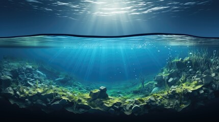 Obraz premium tropical island in the sea