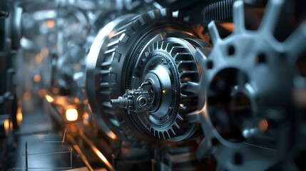 predictive maintenance system for industrial machinery.